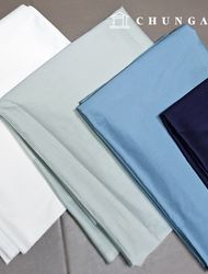 Cotton Blend Fabric Span NCfabric Washing Plain 40 count 4 types