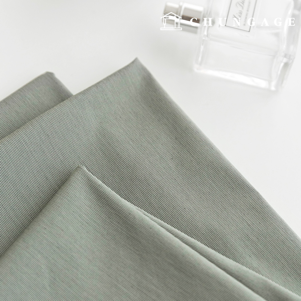 Cotton Nylon Blend Pre-dyed Span Pants Fabric Gray