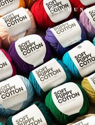 Soft Puppy Knitting Thread Cotton Yarn Doll Knitting Thread Puppy Thread 67Color
