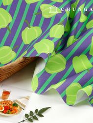Eco-friendly antibacterial and anti-inflammatory fabric E-DTP cotton 20 count greening pepper