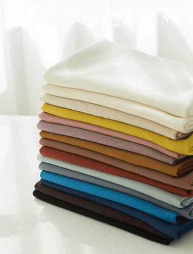 15 types of cotton fabric plain summer fabric crease cool summer