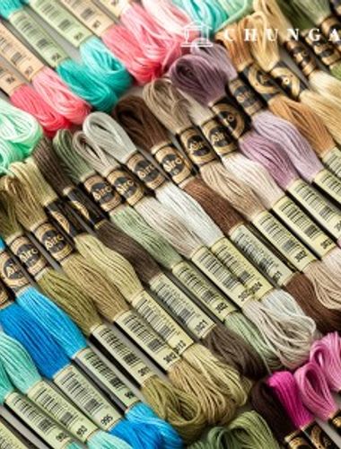 French embroidery thread cross stitch thread daily embroidery DMC number compatible 931 3733