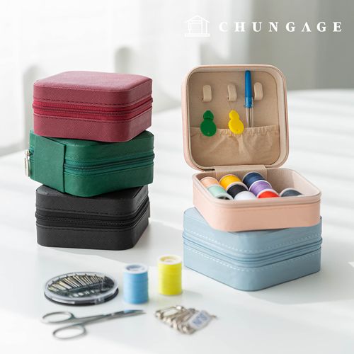 Sewing Hook Mini Portable Clothes Pin Scissors Threader Sewing Set