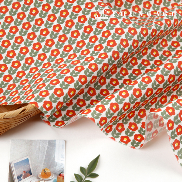 Eco-friendly antibacterial and anti-inflammatory fabric E-DTP cotton 20 count Hanareum Dongbaek M1823