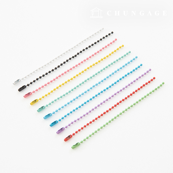 Color Military Number Chain 5Piece Keyring Accessories Key Ring Chain 10 Types