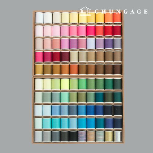 Sewing thread 60 count 3-ply small sewing thread 100 colors