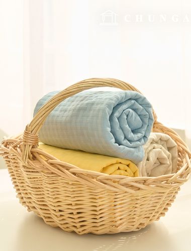 Cotton Dobby Check Fabric Bellicher 3 types