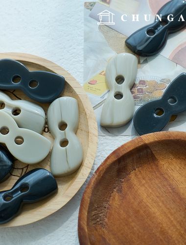 Unique Large-Size 2-hole Resin Button Clothes Making
