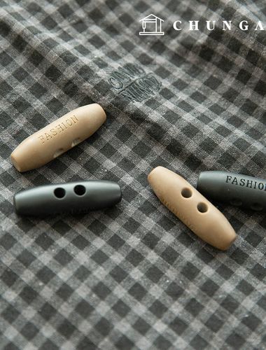 Matt Fashion Toggle Tteokbokki Coat Button Clothes Making