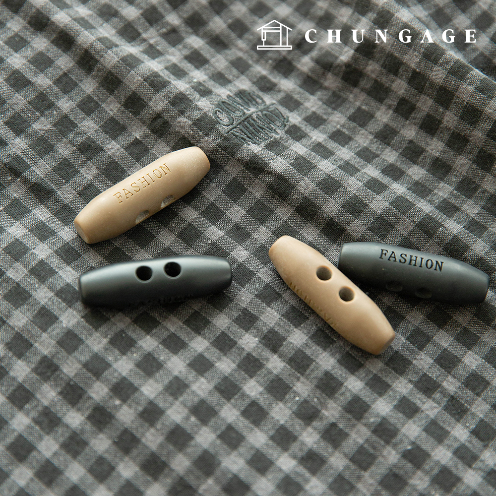 Matt Fashion Toggle Tteokbokki Coat Button Clothes Making