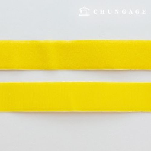 Velcro Slip 50mm Adhesive Velcro Tape 1yard Double Sided Set Yellow