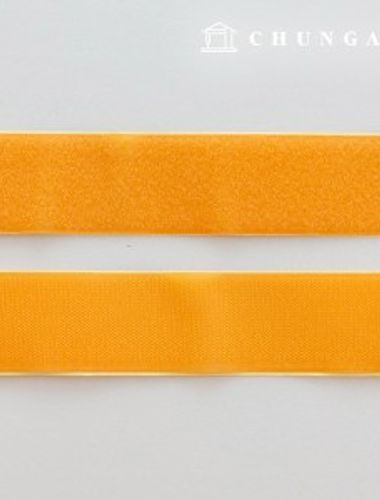 Velcro Sticker 50mm Adhesive Velcro Tape 1yard Double Sided Set Orange