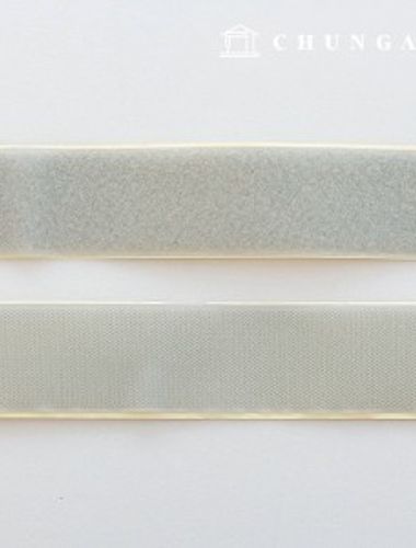 Velcro Sticker 50mm Adhesive Velcro Tape 1yard Double Sided Set Light Gray