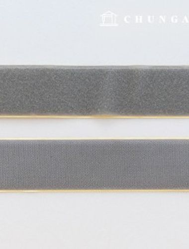 Velcro Sticker 50mm Adhesive Velcro Tape 1yard Double Sided Set Gray