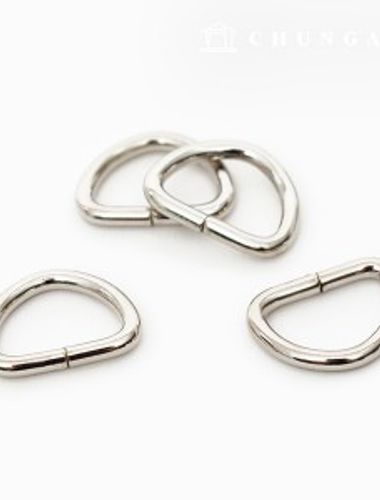 Dring Bag Accessories Bag Strap Connector Basic 10mm Silver 47449