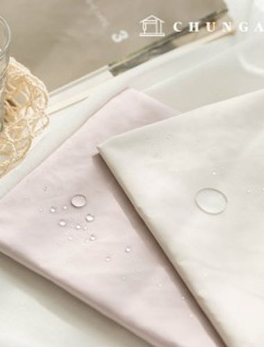 Poly fabric Windbreak Peach Clothing lining Water-repellent rush 2 types