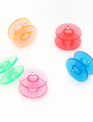Household bobbin plastic book color mix 5 pieces 76359
