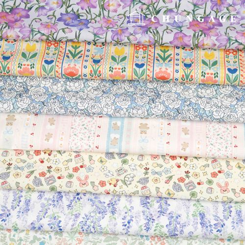 Eco-friendly antibacterial and anti-inflammatory fabric E-DTP organic cotton 40 count Wide Width fabric 7 types