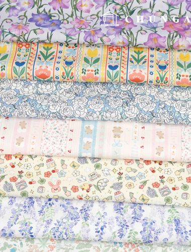 Eco-friendly antibacterial and anti-inflammatory fabric E-DTP organic cotton 40 count Wide Width fabric 7 types