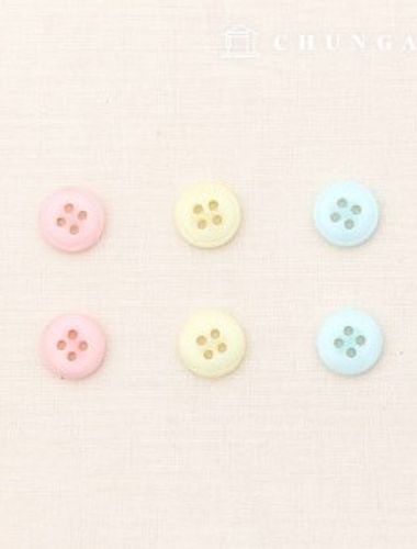 Plastic coat button dress shirt suit blouse simple round button 3 types