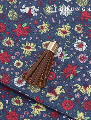 Leather Tassel Decoration Luxury Jean Brown 85856