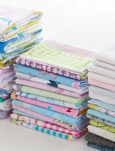 Supporting fabric cotton ripple Summer seersucker fabric Check Stripe floral animal Fabric Wide Width 40 types