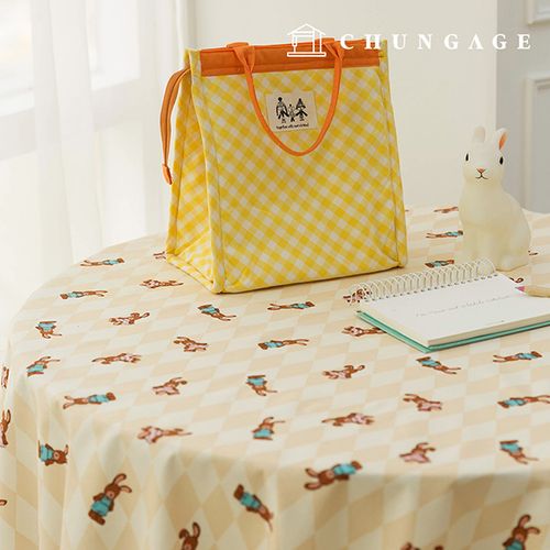 cotton tablecloth tablecloth table cover tablecloth tablecloth tablecloth tablecloth argyle bunny 90x110