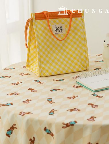 cotton tablecloth tablecloth table cover tablecloth tablecloth tablecloth tablecloth argyle bunny 90x110