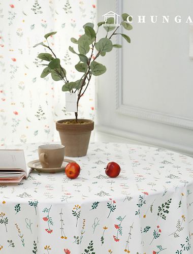 cotton tablecloth tablecloth table cover table tablecloth tablecloth tablecloth wild flower 90x110