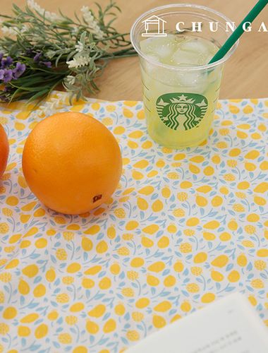cotton tablecloth tablecloth table cover tablecloth tablecloth tablecloth honey lemon 90x110