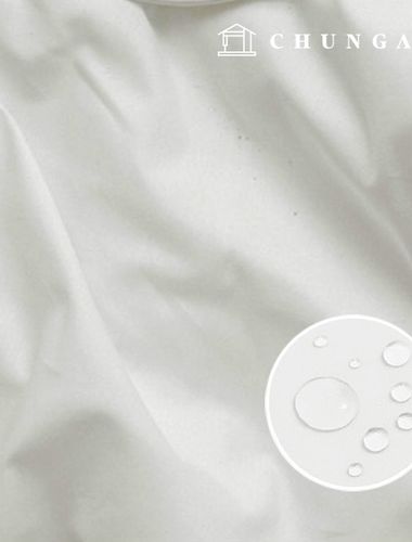 Waterproof Cloth Plain Waterproof Fabric Wide Width Dahuda Polyurethane Special Coating White