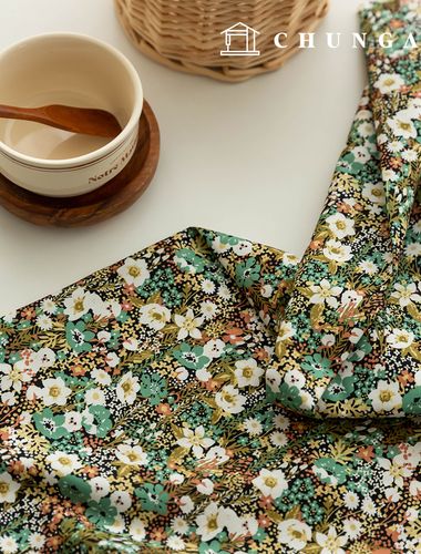 Cotton fabric 30 count high density flower pattern Flower Fabric Angela