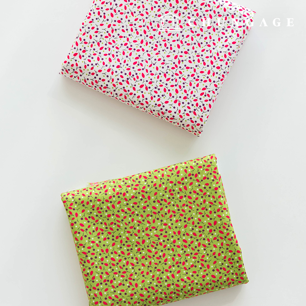 Cotton fabric 30 count high density flower pattern Flower Fabric Cornus 2 types