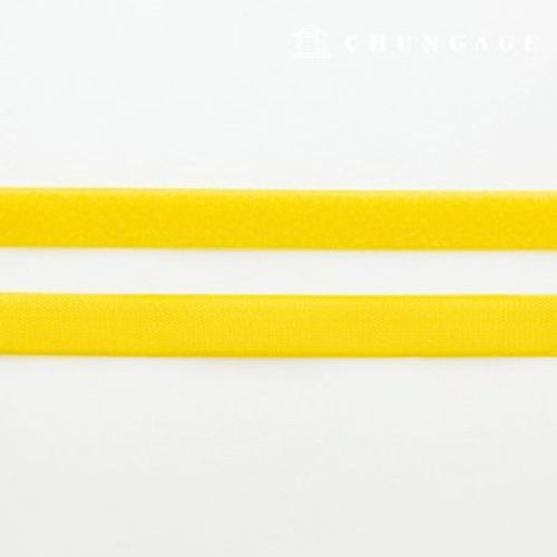Velcro Slip 25mm Sewing Velcro Tape 1yard Double Sided Set Yellow