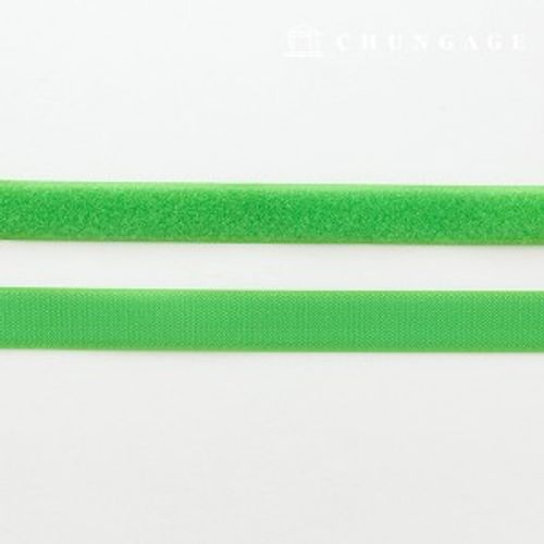 Velcro Slip 25mm Sewing Velcro Tape 1yard Double Sided Set Yellow green