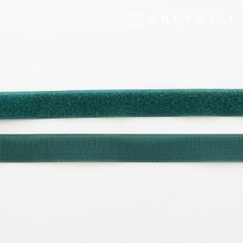 Velcro Slip 25mm Sewing Velcro Tape 1yard Double Sided Set Dark Green