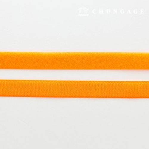 Velcro Slip 25mm Sewing Velcro Tape 1yard Double Sided Set Orange