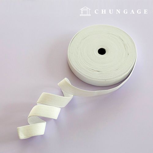 Elastic waist band for pants 22 yard roll elastic band for pants flat elastic band high elasticity 25mm