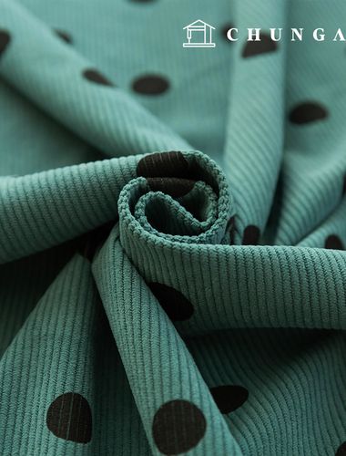 Corduroy Fabric Span Medium Golden 8W Corduroy Fabric Wide Width Winter Fabric Code Dot 4 Types