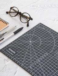 Color Cutting Mat A4 Cutting Desk Mat Cutting Board Pad Black