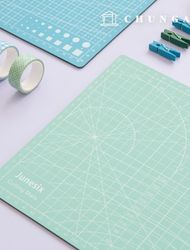 Color Cutting Mat A4 Cutting Desk Mat Trimming Board Pad Mint