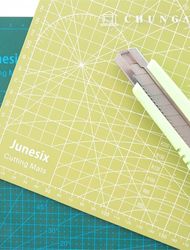 Color Cutting Mat A4 Cutting Desk Mat Cutting Board Pad Green