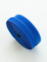 Velcro adhesive 10 roll double sided set sewing velcro tape 25mm Cobalt Blue