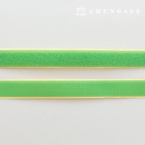 Velcro Slip 25mm Adhesive Velcro Tape 1yard Double Sided Set Yellow green