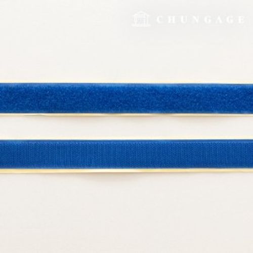 Velcro Sticker 25mm Adhesive Velcro Tape 1yard Double Sided Set Cobalt Blue