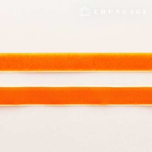 Velcro Sticker 25mm Adhesive Velcro Tape 1yard Double Sided Set Fluorescent orange