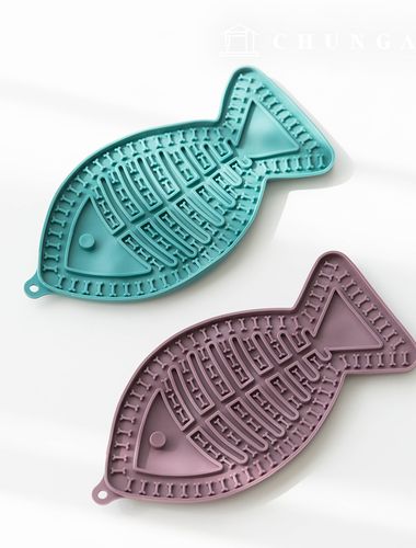 Pet Dog Cat Anti-Indigestion Slow Mat Pad Snack Food Bowl