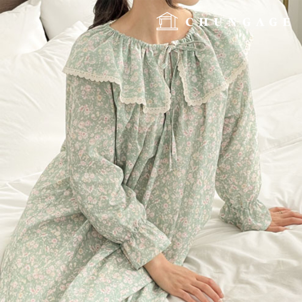 Patterns Women's Pajamas Flower Freel Pajamas Making Clothes P1864
