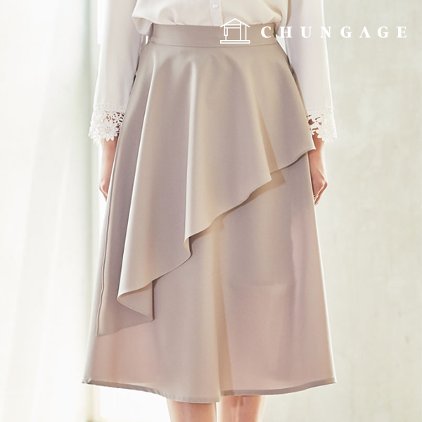 Patterns Women's Plunge Long Skirt Clothing Making P1272