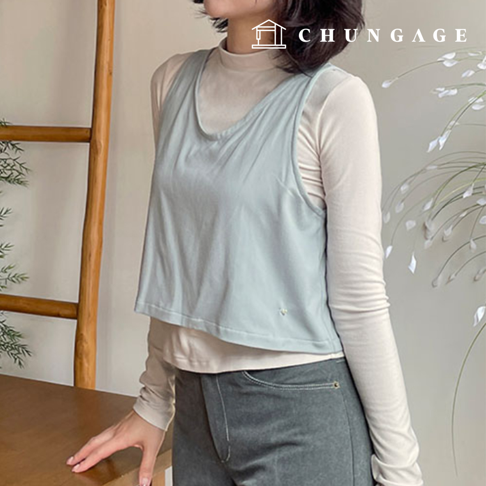 Patterns Women's T-shirt Sleeveless Set Clothing Making P1846